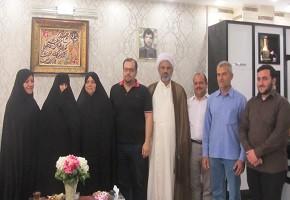 دیدار با خانواده سردار شهید احمدنیا