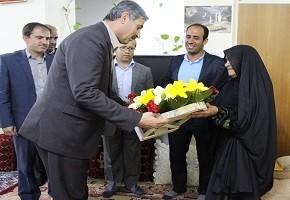 دیدار با خانواده شهید طاهری