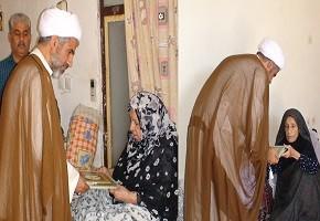 تجلیل از خانواده شهیدان گلستانی و جعفری