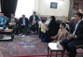 دیدار جمعی از مسئولان شهریار با جانبازان سرافراز اسلام