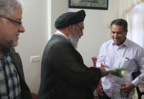 از جانباز 50 درصد قطع عضو دیدار شد