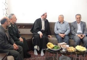 دیدار مسئولان از جانبازان مشکین شهر