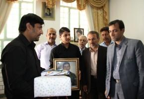 دیدار با خانواده شهید مدافع حرم در شوش دانیال(ع)