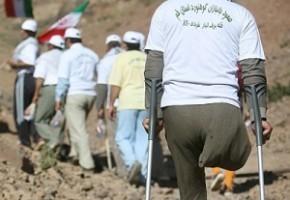 کوهپیمایی جانبازان به مناسبت سالروز فتح خرمشهر در قم