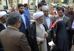 ادای احترام رئیس سازمان قضایی نیروهای مسلح به شهدای شهریار