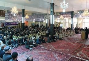 امروز در سایه خون شهدا انقلاب اسلامی در نقطه اوج عزت، عظمت و حریت است