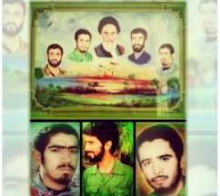 پدر شهیدان فرود به دیدار فرزندان شهیدش شتافت