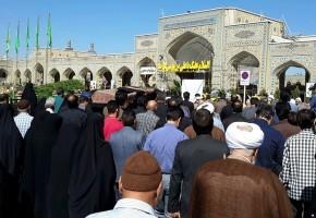 مادر شهیدان غفوریان آسمانی شد