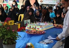 مراسم جشن تولد شهداي آمل برگزار شد