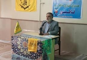 یاد شهدای مدافع حرم با عزت باقی خواهد ماند