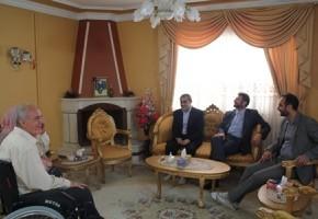 دیدار با ایثارگران در راستای برگزاری اجلاسیه 4 هزار شهید گلستان