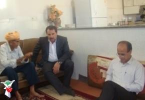 خدمت به والدین شهدا افتخاری بزرگ است