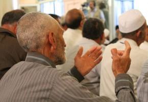 برگزاری مراسم دعای ندبه به یاد شهدای منا در بهشت زهرای تهران