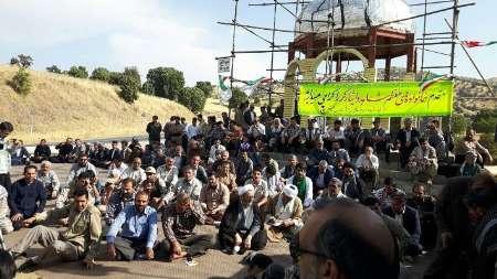 یادمان شهیدان زین الدین در سردشت رونمایی شد