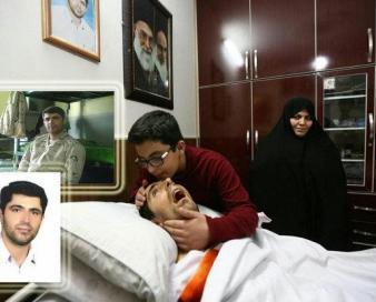  لحظات ناب عشق‌بازی تنها «شهید زنده» وطن با خدا