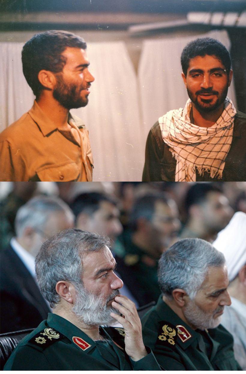 عکس/ دیروز و امروز دو شیرمرد 