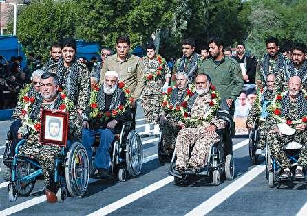 شهادت مزد ۳۳ سال جانبازی حاج حسین بود