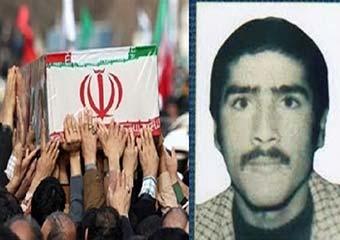  شهیدی که بعد از ۱۲ سال با تکه‌ای از پیراهنش تشییع شد