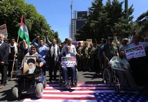 ایثارگران قزوین، آزادی قدس شریف را فریاد زدند