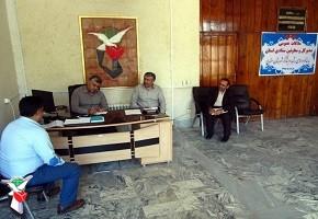 ملاقات عمومی مدیرکل بنیاد شهید و امور ایثارگران با خانواده شهدای شهرستان سنندج