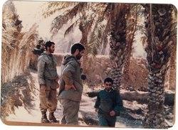 یک ماه بعد از شهادتش پدر شد