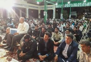 برگزاری یادواره 72 شهید بخش جنت شهرستان داراب