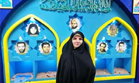 خاک پوتین رزمندگان سرمه چشمان مادران شهدا شد