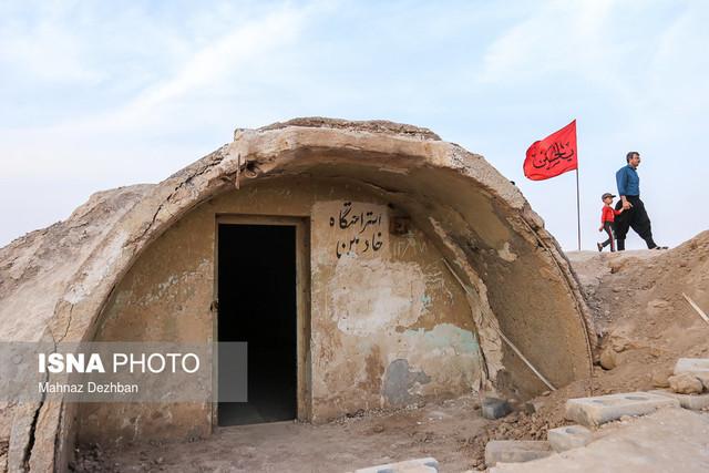 حضور اقشار مختلف مردم در یادمان‌های دفاع مقدس آذربایجان غربی