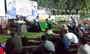 مراسم سومین سالگرد خاکسپاری شهید گمنام مجتمع ولایت قم برگزار شد