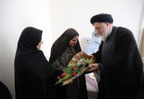 دیدار حجت‌الاسلام شهیدی با ایثارگران بیرجند