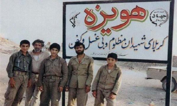 شعار دشمن‌شکن شهید «غدیریان» در حضور امام خمینی (ره)