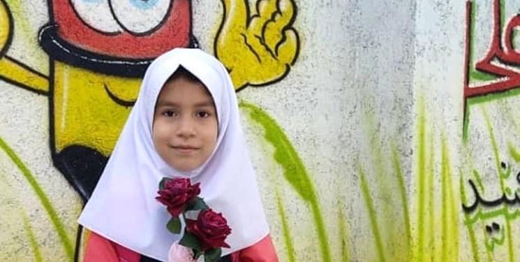 اولین بابا نوشتن دختر شهید مدافع حرم که پدرش را ندید