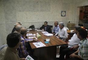 نشست صمیمی سرپرست بنیاد شهید وامور ایثارگران استان گلستان با جانبازان قطع نخاع ورزشکار استان گلستان