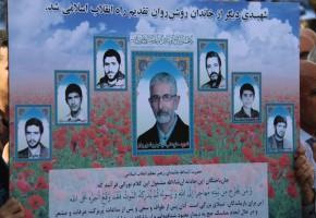 پدر 2 شهید مشهدی با حضور مسئولین در حرم مطهر به خاک سپرده شد