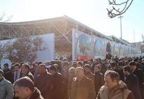 مادر شهیدان «جاهدالوارعلیا» تشییع شد