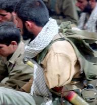 رزمنده یک دست چگونه می‌جنگید+تصاویر