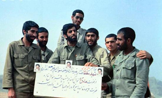 عکس یادگاری بچه های گردان انصار الرسول(ص)