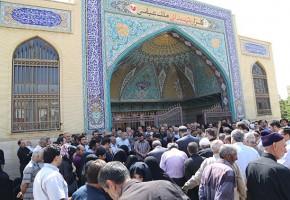 مادر شهیدان حسین زاده به فرزندانش پیوست