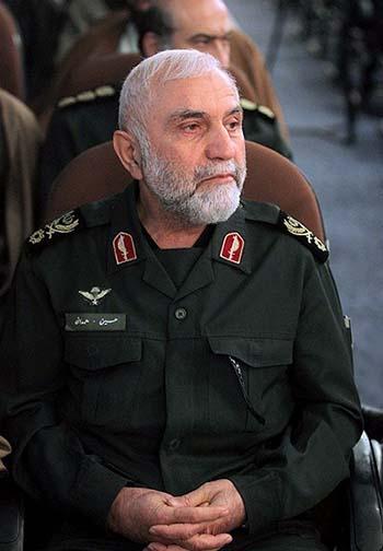 تصویـری از پیکر سـردار شهید همدانی