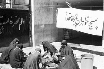 مصائب بانوان برای پوشش اخبار جبهه