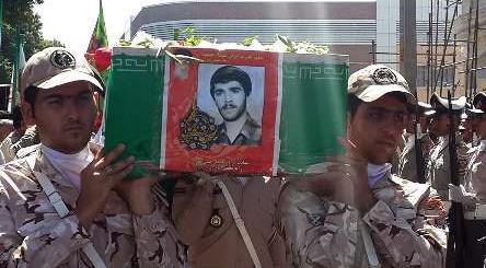پیکر یک شهید در مراغه تشییع شد‎
