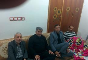 دیدار باجانباز مدافع حرم در اهواز