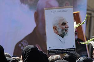 تصاویر/ مراسم تشییع پیکر سردار شهید حسین همدانی در همدان