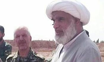 حضور «آیت الله کعبی» در جبهه مبارزه با داعش