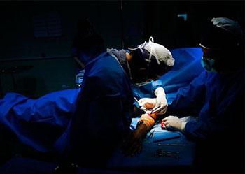 جانبازی بعد از حدود 13 سال بینا شد