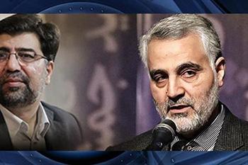 نظر سردار سليماني درباره شهادت ركن آبادي