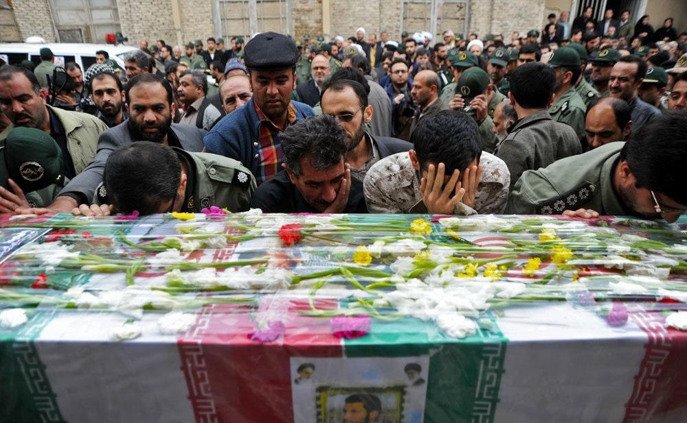 تشییع و خاکسپاری شهید سیداحسان حاجی حاتم‎لو