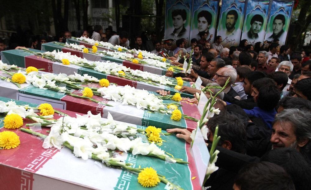 تشییع شهدای احراز هویت شده در اصفهان