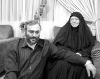 عکس/ شهید عماد مغنیه و مادرش