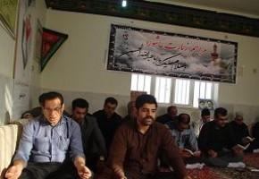 آیین معنوی قرائت زیارت عاشورا در خرمشهر